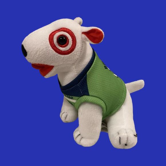 2018 Target Bullseye Dog MN Timberwolves #19 Basketball Plush Stuffed - Picture 5 of 5